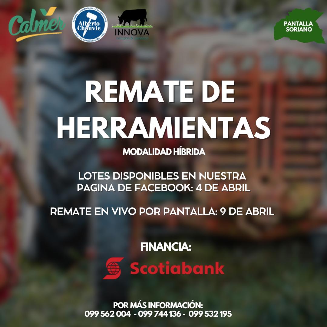1er. Remate de Herramientas
